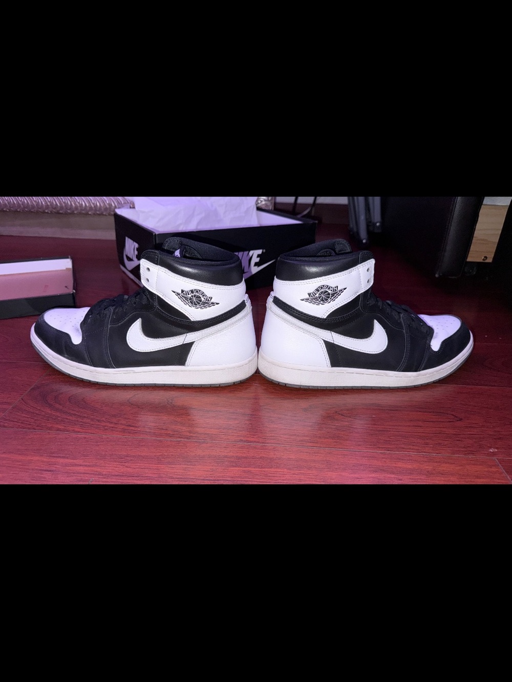 Air Jordan 1 Retro OG high black and white